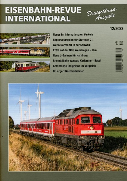 Eisenbahn-Revue International 12/2022