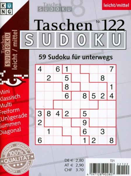 Taschen Sudoku 122/2022