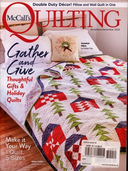 McCall`s QUILTING 12/2023