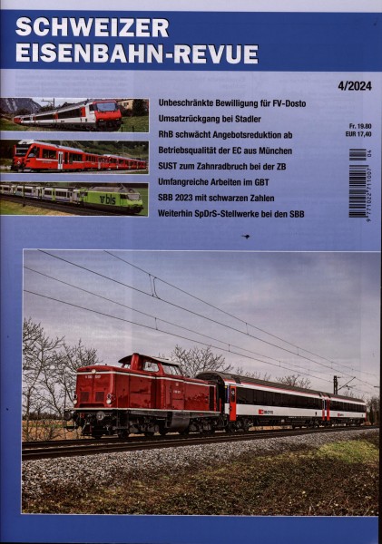 Schweizer Eisenbahn-Revue 4/2024