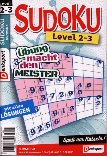 Denksport Sudoku Level 2-3 41/2024