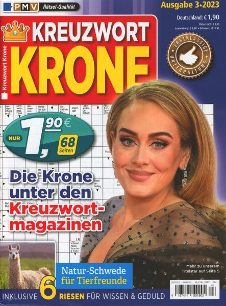 Kreuzwort Krone 3/2023
