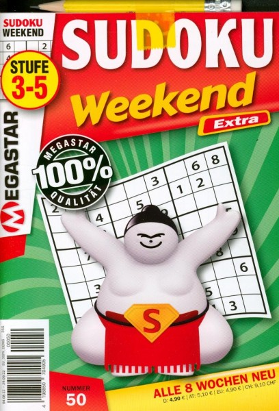 Sudoku Weekend Extra 50/2022