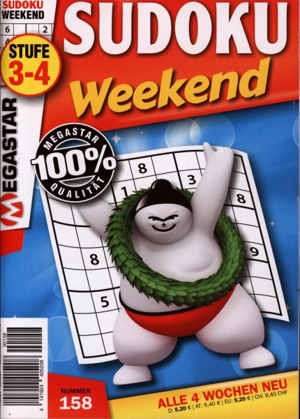 Sudoku Weekend 158/2024
