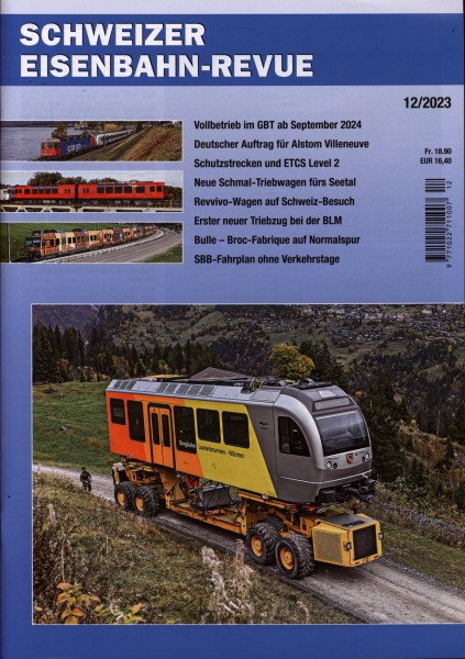 Schweizer Eisenbahn-Revue 12/2023