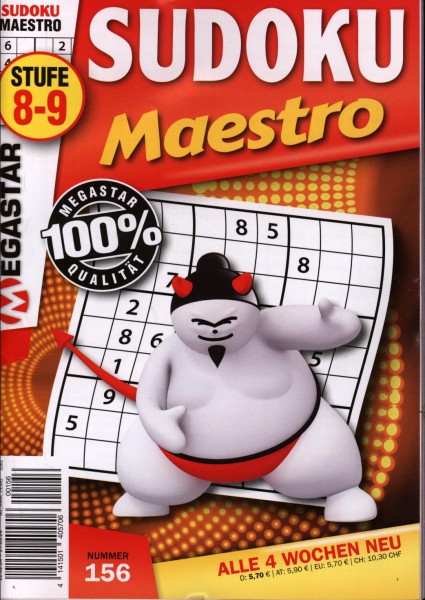 Sudoku Maestro 156/2024