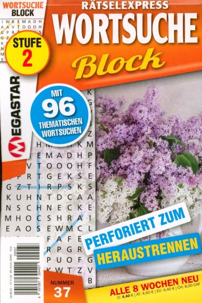 Rätselex. Wortsuche Block 37/2022