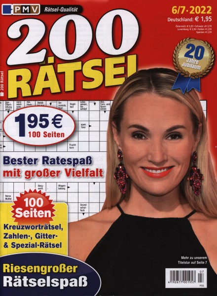 200 Rätsel 7/2022