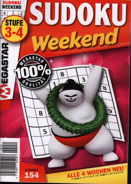 Sudoku Weekend 154/2023