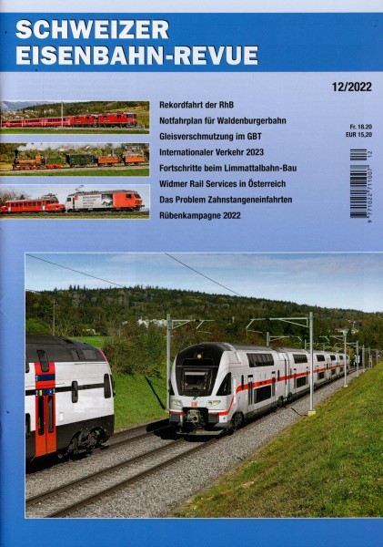 Schweizer Eisenbahn-Revue 12/2022